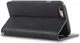 Apple iPhone SE (2020) Hoesje Wallet Stand Book Case Kunst Leer Zwart afbeelding 5
