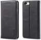 Apple iPhone SE (2020) Hoesje Wallet Stand Book Case Kunst Leer Zwart afbeelding 8
