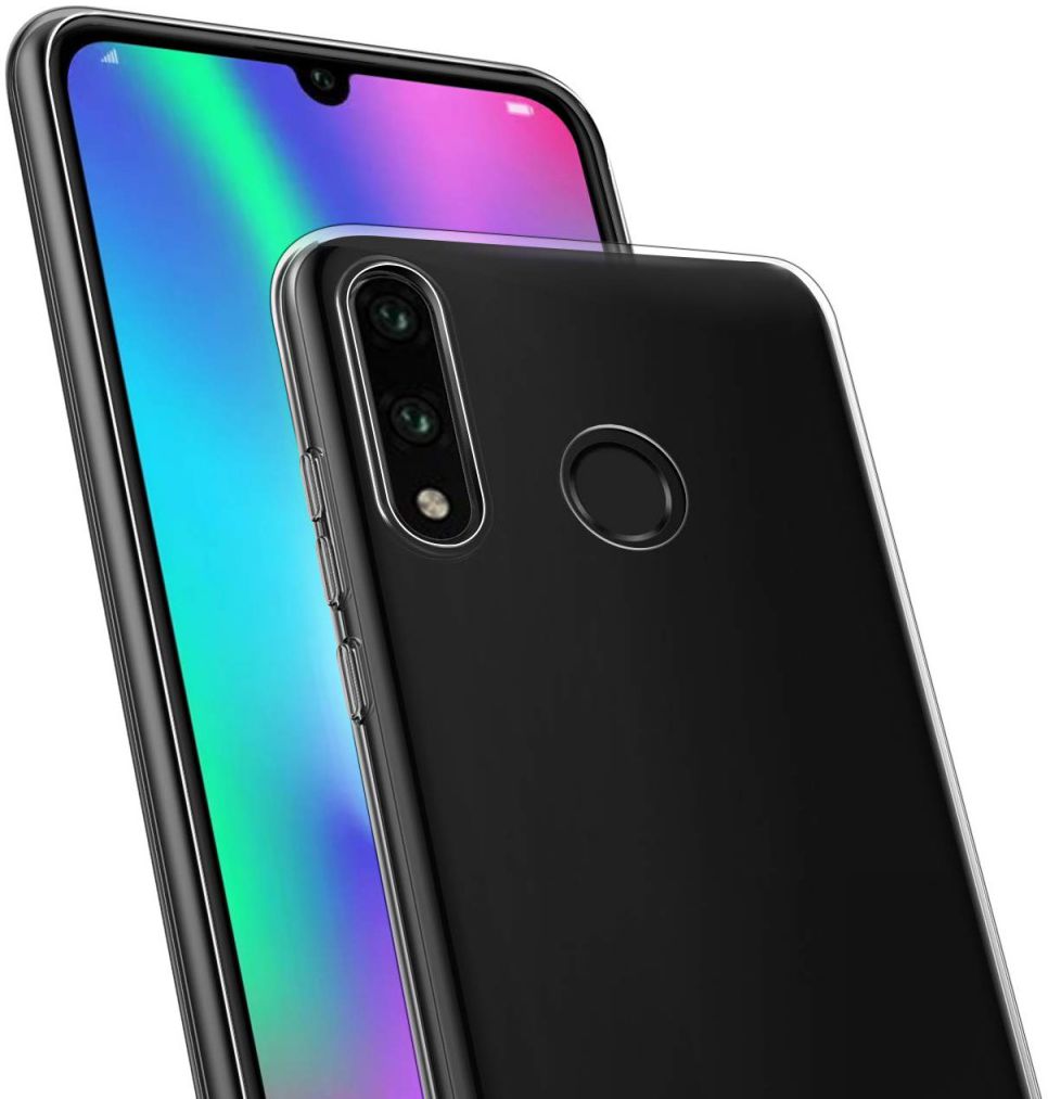 Originele Huawei P30 Lite TPU Hoesje Transparant afbeelding 2