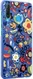 Originele Huawei P30 Lite PC Hoesje Floral Blauw afbeelding 3