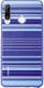 Originele Huawei P30 Lite PC Hoesje Striped Blauw afbeelding 1