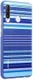Originele Huawei P30 Lite PC Hoesje Striped Blauw afbeelding 3