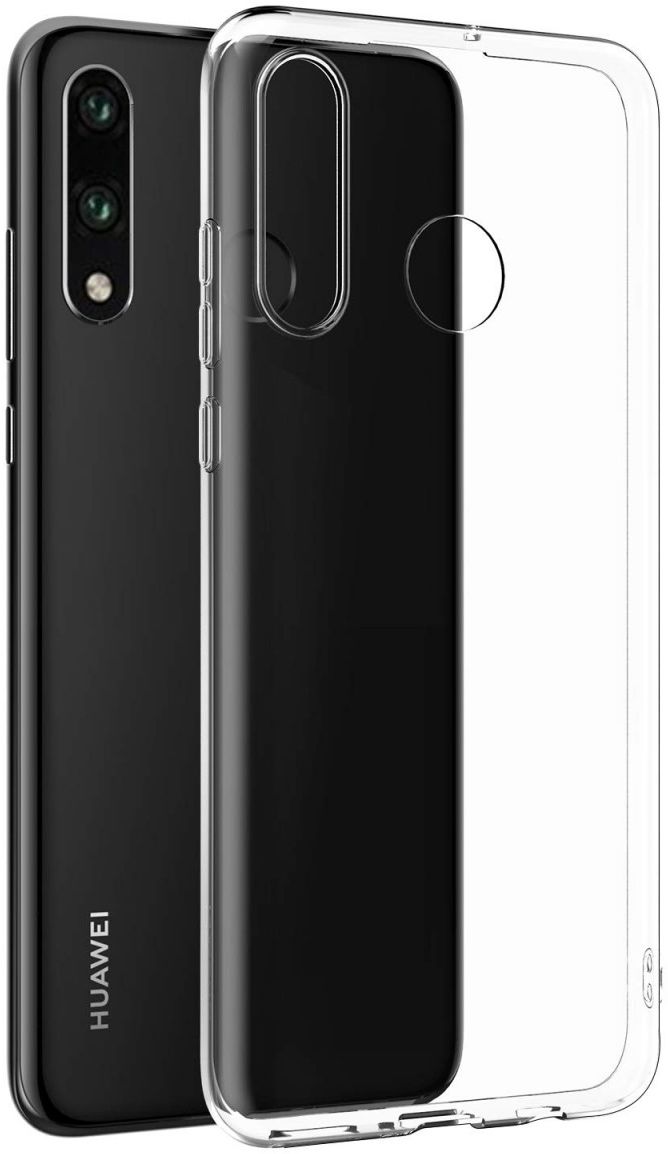 Huawei P30 Lite Hoesje Dun TPU Transparant afbeelding 1