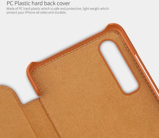 NILLKIN Qin Series Flip Hoesje Huawei P30 Bruin afbeelding 8