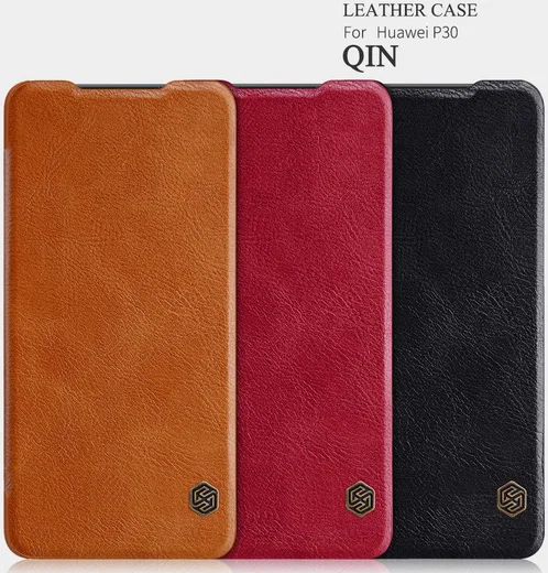 NILLKIN Qin Series Flip Hoesje Huawei P30 Bruin afbeelding 11