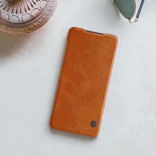 NILLKIN Qin Series Flip Hoesje Huawei P30 Bruin afbeelding 5