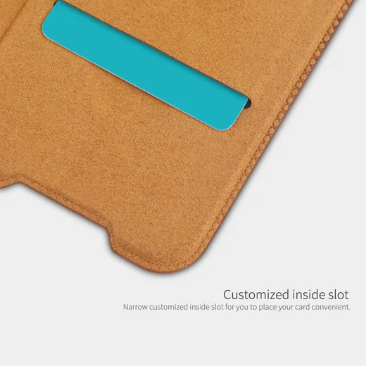 NILLKIN Qin Series Flip Hoesje Huawei P30 Bruin afbeelding 6