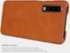 NILLKIN Qin Series Flip Hoesje Huawei P30 Bruin afbeelding 7