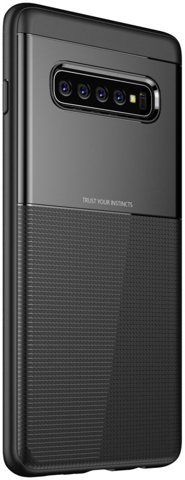 Samsung Galaxy S10 Plus TPU+PC Hoesje Zwart afbeelding 2