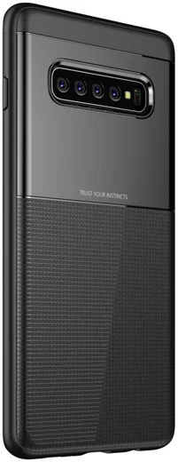 Samsung Galaxy S10 Plus TPU+PC Hoesje Zwart afbeelding 2
