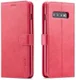 Samsung Galaxy S10 Retro Book Case Portemonnee Hoesje Rood afbeelding 4
