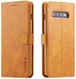 Samsung Galaxy S10 Retro Book Case Portemonnee Hoesje Bruin afbeelding 2