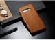 Samsung Galaxy S10 Retro Book Case Portemonnee Hoesje Bruin afbeelding 5