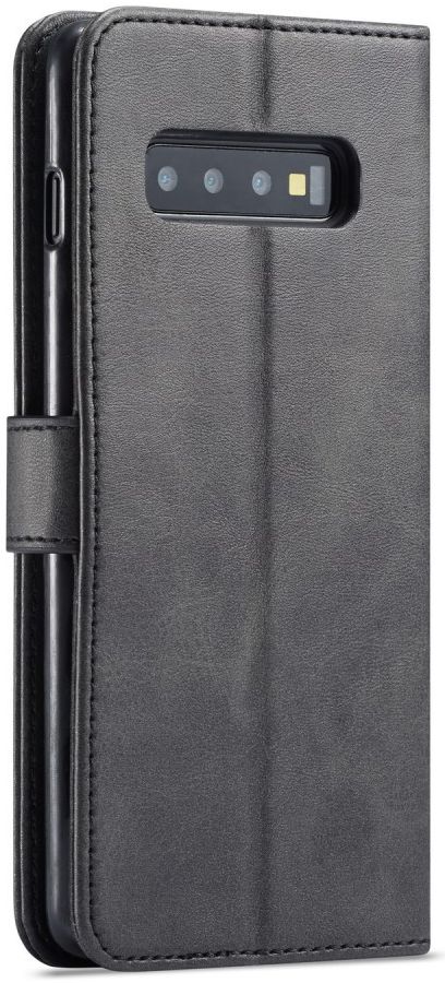 Samsung Galaxy S10 Plus Stand Portemonnee Bookcase Hoesje Zwart afbeelding 1