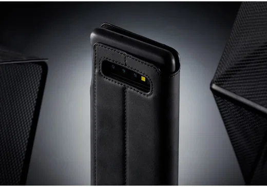 Samsung Galaxy S10 Plus Book Case Portemonnee Hoesje Zwart afbeelding 13