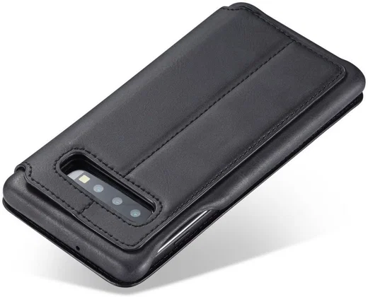 Samsung Galaxy S10 Plus Book Case Portemonnee Hoesje Zwart afbeelding 8