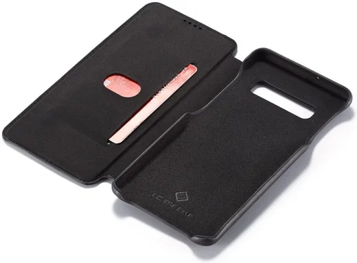 Samsung Galaxy S10 Plus Book Case Portemonnee Hoesje Zwart afbeelding 9