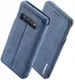 Samsung Galaxy S10 Retro Portemonnee Flip Bookcase Hoesje Blauw afbeelding 2