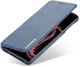 Samsung Galaxy S10 Retro Portemonnee Flip Bookcase Hoesje Blauw afbeelding 1