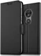 Motorola Moto G7 Play Kaarthouder Hoesje Zwart afbeelding 1