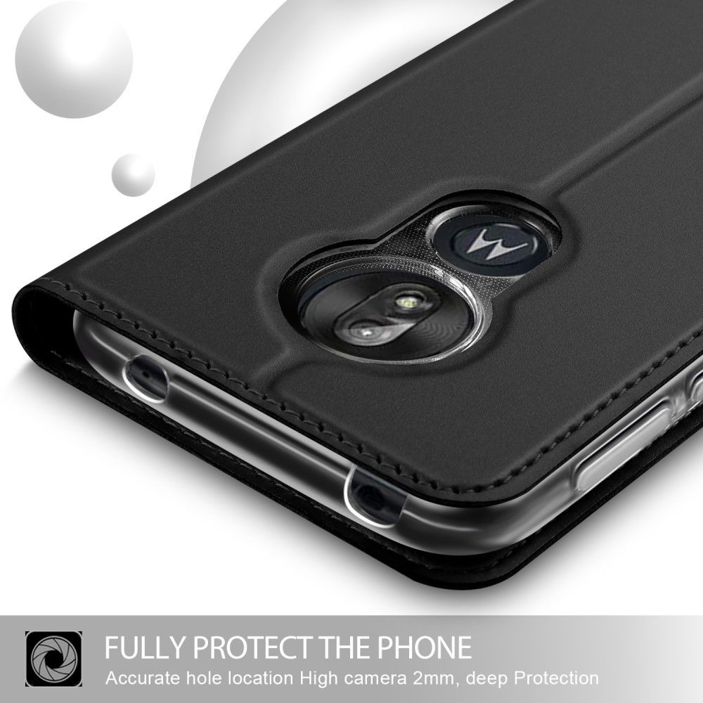 Motorola Moto G7 Play Kaarthouder Hoesje Zwart afbeelding 4