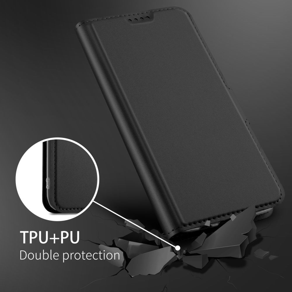 Motorola Moto G7 Play Kaarthouder Hoesje Zwart afbeelding 5