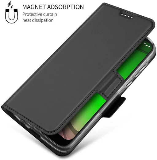 Motorola Moto G7 Play Kaarthouder Hoesje Zwart afbeelding 7