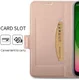 Motorola Moto G7 Play Kaarthouder Hoesje Roze afbeelding 3