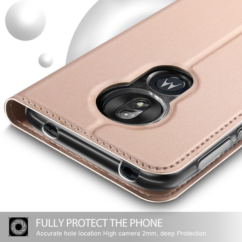 Motorola Moto G7 Play Kaarthouder Hoesje Roze afbeelding 7