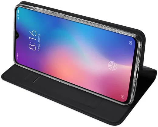 Dux Ducis Skin Pro Series Flip Hoesje Xiaomi Mi 9 Zwart afbeelding 6