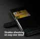 Rosso Element Samsung Galaxy A20E Hoesje Book Cover Zwart afbeelding 10