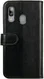 Rosso Element Samsung Galaxy A20E Hoesje Book Cover Zwart afbeelding 2