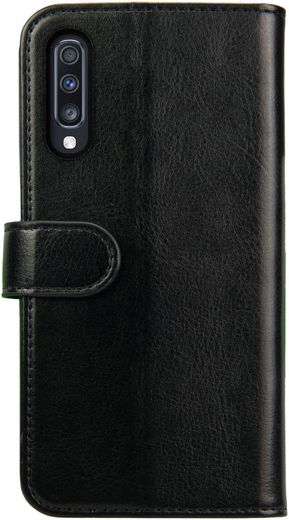 Rosso Element Samsung Galaxy A70 Hoesje Book Cover Zwart afbeelding 2