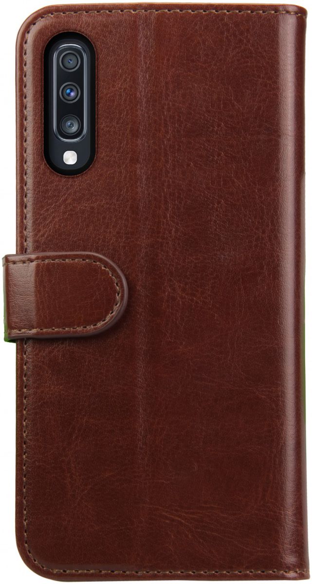 Rosso Element Samsung Galaxy A70 Hoesje Book Cover Bruin afbeelding 5
