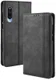 Xiaomi Mi 9  Vintage Portemonnee Hoesje Zwart afbeelding 3