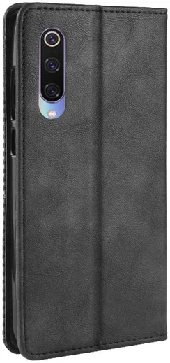 Xiaomi Mi 9  Vintage Portemonnee Hoesje Zwart afbeelding 9