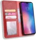 Xiaomi Mi 9  Vintage Portemonnee Hoesje Rood afbeelding 1