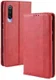 Xiaomi Mi 9  Vintage Portemonnee Hoesje Rood afbeelding 3