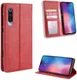 Xiaomi Mi 9  Vintage Portemonnee Hoesje Rood afbeelding 4
