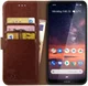 Rosso Element Nokia 3.2 Hoesje Book Cover Bruin afbeelding 1