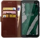Rosso Element Nokia 1 Plus Hoesje Book Cover Bruin afbeelding 1