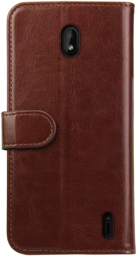 Rosso Element Nokia 1 Plus Hoesje Book Cover Bruin afbeelding 5