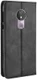 Motorola Moto G7 Power Portemonnee Vintage Hoesje Zwart afbeelding 4