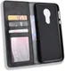 Motorola Moto G7 Power Portemonnee Vintage Hoesje Zwart afbeelding 5