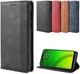Motorola Moto G7 Power Portemonnee Vintage Hoesje Zwart afbeelding 7