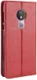 Motorola Moto G7 Power Portemonnee Vintage Hoesje Rood afbeelding 8