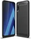 Samsung Galaxy A70 Geborsteld TPU Hoesje Zwart afbeelding 1