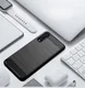 Samsung Galaxy A70 Geborsteld TPU Hoesje Zwart afbeelding 5