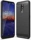 Nokia 3.2 Geborsteld TPU Hoesje Zwart afbeelding 2