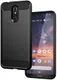 Nokia 3.2 Geborsteld TPU Hoesje Zwart afbeelding 8